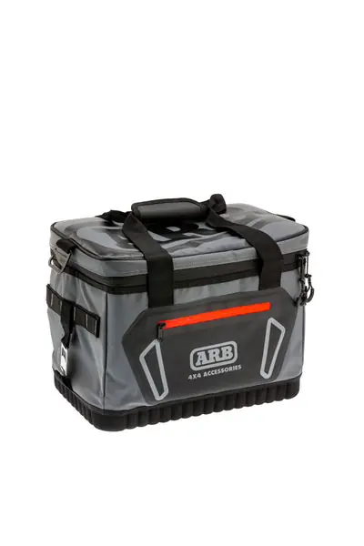 ARB Cooler Bag Charcoal w/ Red Highlights 15in L x 11in W x 9in H Holds 22 Cans Hot Deal