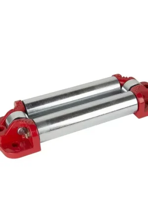 Deal Rugged Ridge 4-Way Red Fairlead Roller