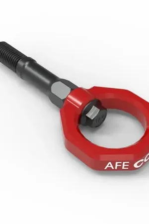AFE 20-24 Chevrolet C8 Corvette Rear Tow Hook - Red In Demand