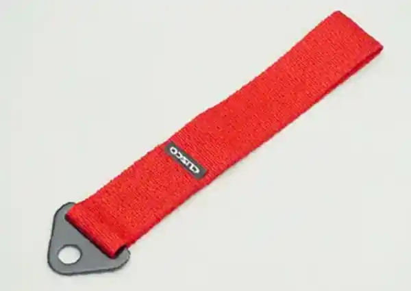Warranty Included Cusco Universal Tow Strap - Red