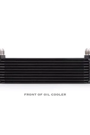 Secure Checkout Mishimoto Universal 10 Row Oil Cooler - Black