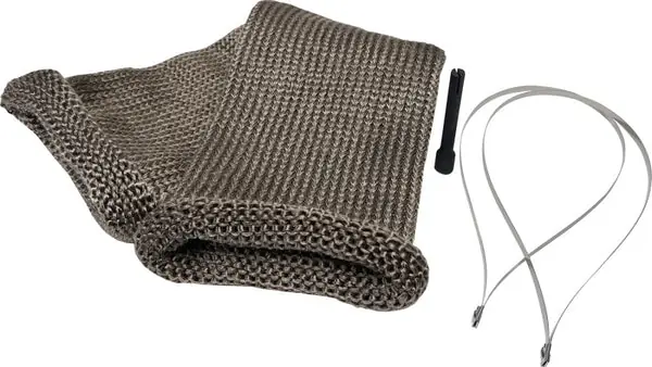 Flash Sale DEI Titanium 4in Knit Exhaust Sleeve - 24in