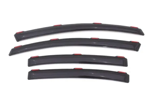 Low Price AVS 12-15 Honda Civic Ventvisor In-Channel Front & Rear Window Deflectors 4pc - Smoke