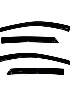 Holiday Sale AVS 17-20 Honda Ridgeline Ventvisor Outside Mount Window Deflectors 4pc - Smoke