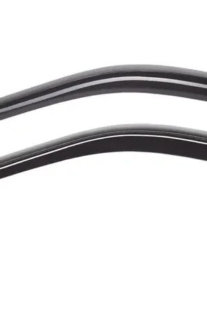 WeatherTech 2022 Volkswagen Golf GTI Front Side Window Deflectors - Dark Smoke Professional Grade