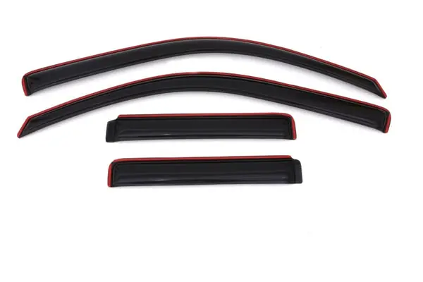 AVS 02-09 Chevy Trailblazer Ventvisor In-Channel Front & Rear Window Deflectors 4pc - Smoke Sale
