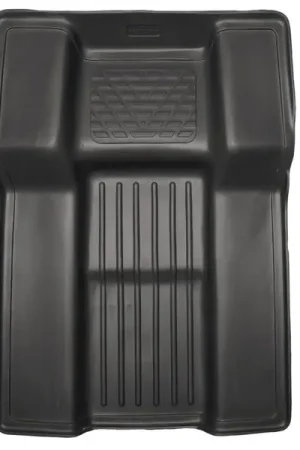 Husky Liners 07-10 GM Escalade/Tahoe/Yukon WeatherBeater Black Walkway (2nd Row Bucket) Floor Liners Best Choice