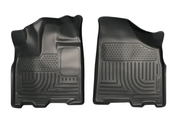 Viral Husky Liners 13 Toyota Sienna WeatherBeater Black Front Floor Liners