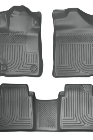 Viral Husky Liners 07-11 Toyota Camry (All) WeatherBeater Combo Gray Floor Liners (One Piece for 2nd Row)