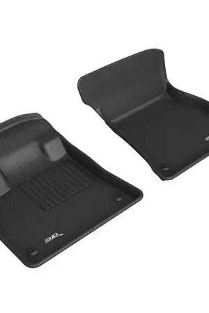 3D MAXpider 19-21 Audi E-Tron Kagu 1st Row Floormats - Black Buy Online