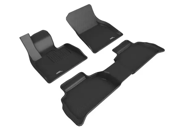 Today Only 3D MAXpider 20-24 BMW X6 (G06) Kagu Floor Mat- Black R1 R2