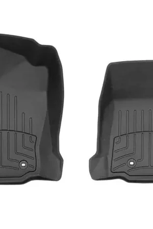 WeatherTech 2024 Toyota Tacoma DC Manual Trans Front FloorLiner HP - Black Get Yours