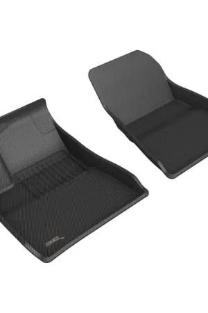 3D MAXpider 2024+ Tesla Model 3 Kagu 1st Row Floormat - Black Factory Price