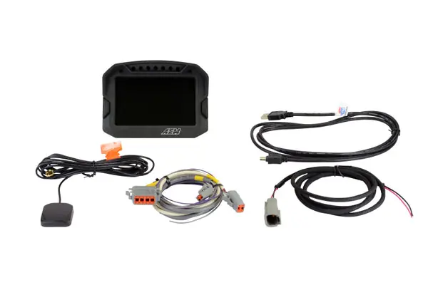 AEM CD-5G Carbon Digital Dash Display w/ Interal 10Hz GPS & Antenna Warranty Included