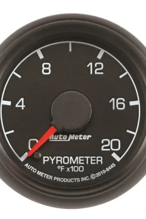 Special Offer Autometer Factory Match Ford 52.4mm Full Sweep Electronic 0-2000 Deg F EGT/Pyrometer Gauge