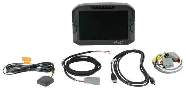 New Arrival AEM CD-7 Non Logging GPS Enabled Race Dash Carbon Fiber Digital Display w/o VDM (CAN Input Only)