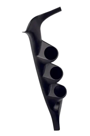 Autometer 92-97 Ford F Series (exc 97 F-150) Triple Pillar - Black Limited Time