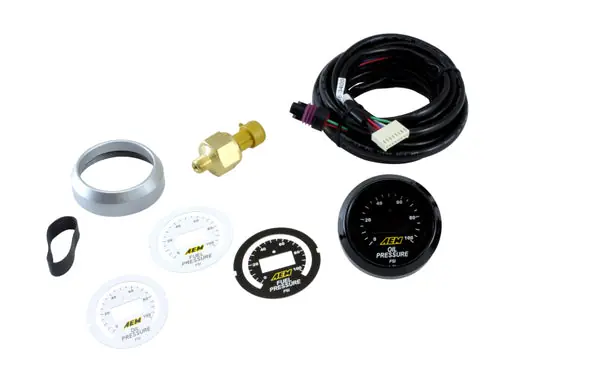 AEM 52mm Pressure (Oil or Fuel) Digital Gauge Next Day Delivery