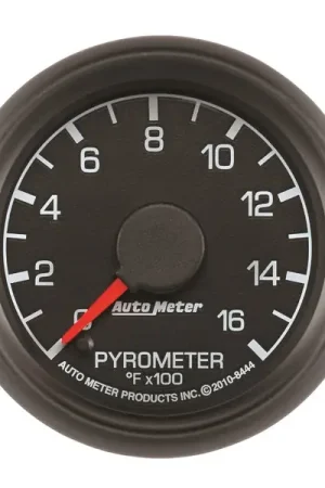 Holiday Sale Autometer Factory Match Ford 52.4mm Full Sweep Electronic 0-1600 Deg F EGT/Pyrometer Gauge