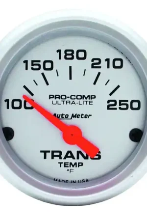 Mega Sale Autometer Ultra-Lite 52mm  100-250 Degree F Mechanical Transmission Temperature Gauge