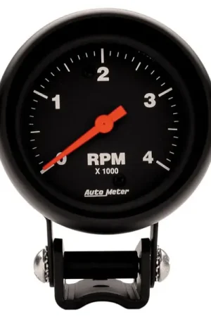 Autometer Z-Series 2-5/8in 4K RPM Pedestal Tachometer Gauge New Arrival