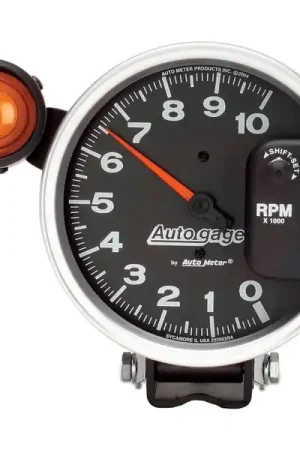 Order Now Autometer 5 inch 10,000 RPM Monster Shift Lite Pedestal Tachometer
