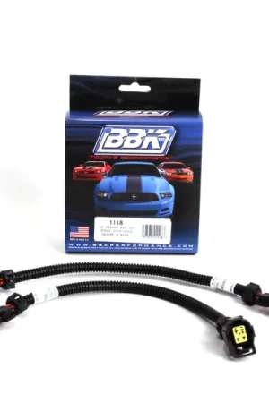 Deal BBK 05-20 Dodge 4 Pin Square Style O2 Sensor Wire Harness Extensions 12 (pair)