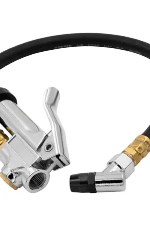 Price Drop Autometer Inflator Assembly Tire Pressure Gauge w/ 18in Hose