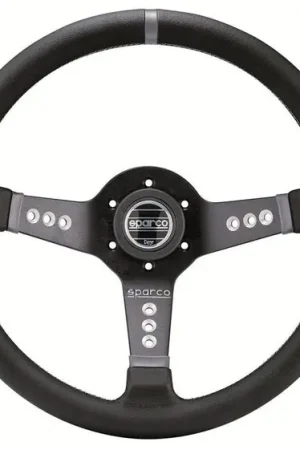 Sparco Steering Wheel L777 Leather Black Don’t Miss Out