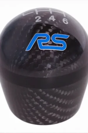 Ford Racing Focus RS Black Carbon Fiber Shift Knob 6 Speed Clearance
