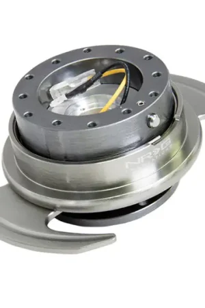 Reduced Price NRG Quick Release Kit Gen 3.0 - Gunmetal Body / Gunmetal Ring w/Handles