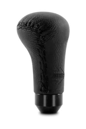 Free Returns Momo Anatomico Shift Knob - Black Leather, Black Stitching