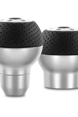 Latest Momo Race Shift Knob - Aluminum, Black Airleather Insert