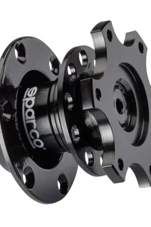 Sparco Steering Wheel Quick Release Tuning Blk Best Seller