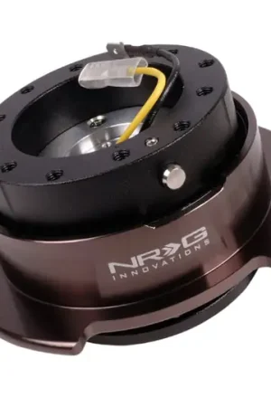 Brand New NRG Quick Release Kit Gen 2.5 - Black / Black Chrome Ring