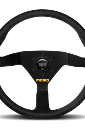 Momo MOD78 Steering Wheel 350 mm -  Black Leather/Black Spokes Reduced Price