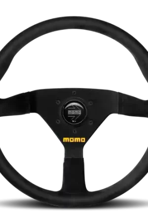 Momo MOD78 Steering Wheel 320 mm - Black Suede/Black Spokes Place Order