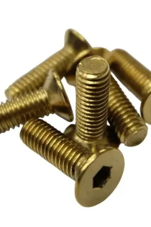 NRG Steering Wheel Screw Upgrade Kit (Conical) - Chrome Gold Top Rated