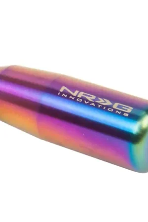 Save Now NRG Universal Short Shifter Knob - 3.5in. Length / Heavy Weight .85Lbs. - Multi Color/Neochrome