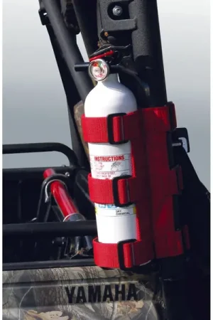 Viral Rugged Ridge Fire Extinguisher Holder Red