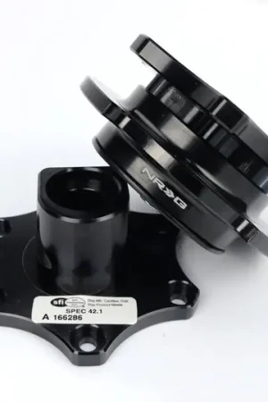 Save Now NRG Quick Release SFI SPEC 42.1 - Shiny Black Body / Shiny Black Ring