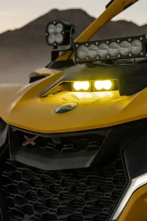 Baja Designs 2024+ Can-Am Maverick R S2 Pro Hood Light Kit Hot Picks