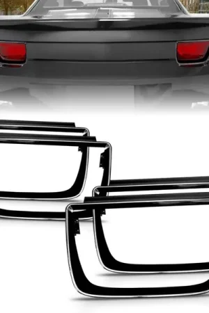 Popular ANZO 2010-2013 Chevrolet Camaro Taillight Bezels - 4pc Gloss Black