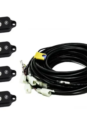 Viral Baja Designs Universal Red Rock Light Kit