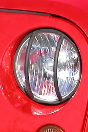 Buy Today Rugged Ridge 07-18 Jeep Wrangler JK Black Headlight Euro Guards