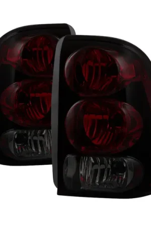 xTune Chevy Trailblazer 02-09 w/ Circuit Board Model Tail Lights Red Smoked ALT-JH-CTB02-OE-RSM Worldwide Shipping