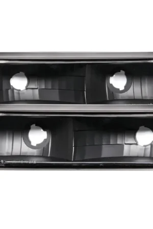 ANZO 1988-1998 Chevrolet C1500 Euro Parking Lights Black Holiday Sale