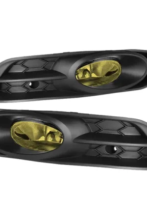 Spyder Honda Civic 2012-2013 2Dr/Coupe OEM Fog Light W/Switch Yellow FL-HC2012-2D-Y Top Rated