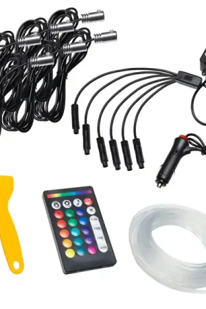 Fan Favorite Oracle Fiber Optic LED Interior Kit - ColorSHIFT (6PCS) - ColorSHIFT