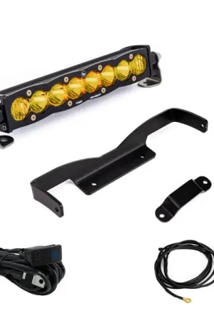 Fast Shipping Baja Designs Can-Am Maverick R Amber 10in S8 Shock Tower Kit